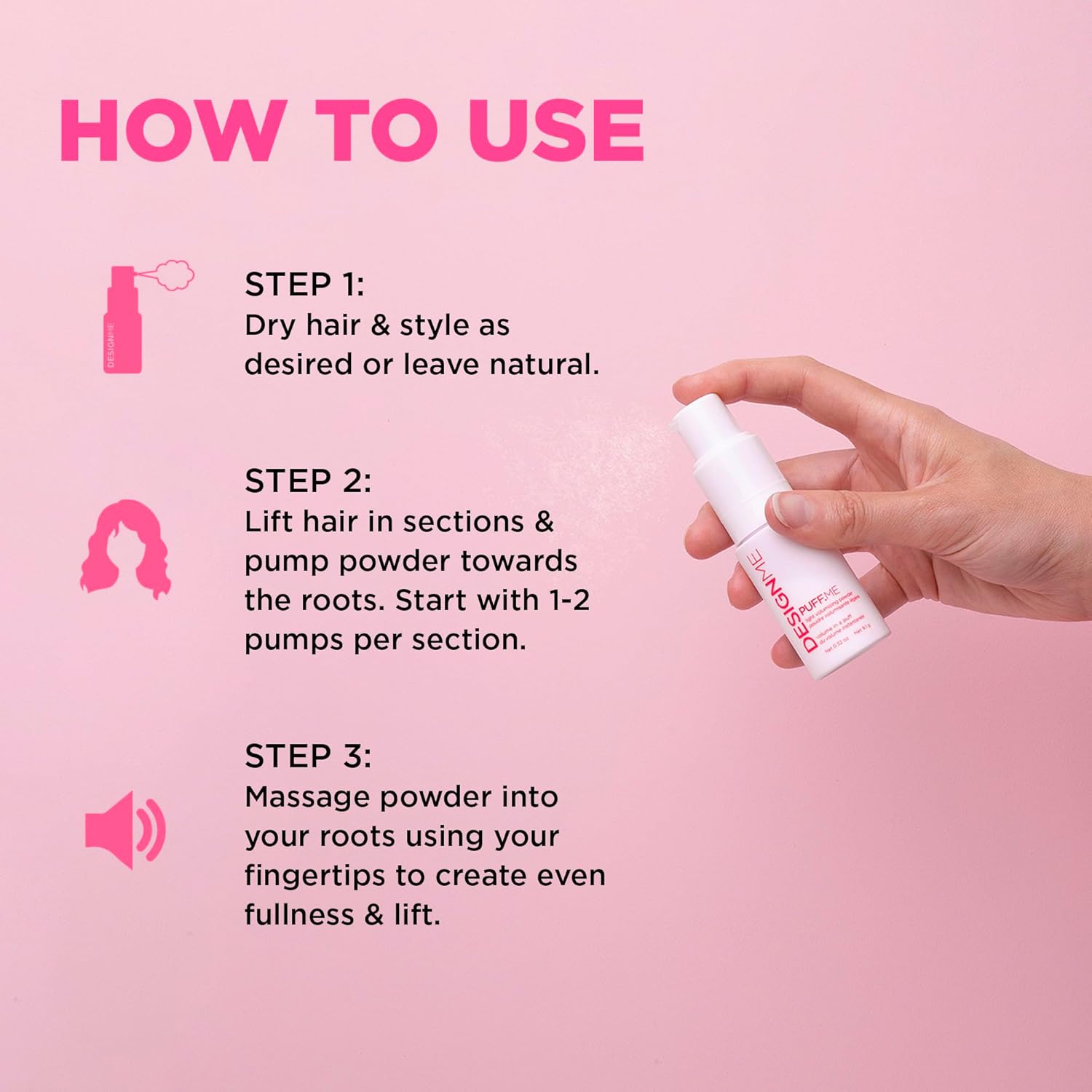 DESIGNME Puff.me Light Volumizing Powder
