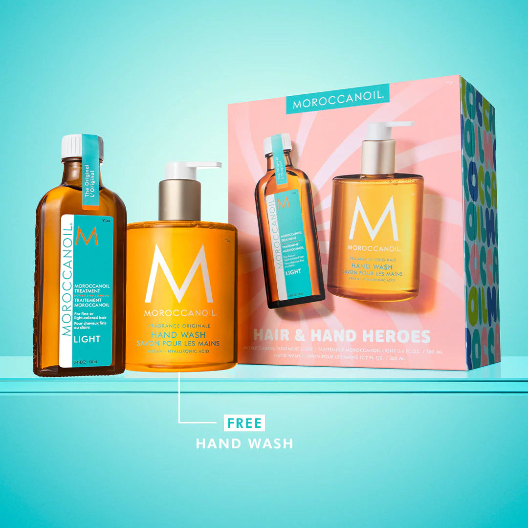 MOROCCANOIL Hair & Hand Heroes Set Light