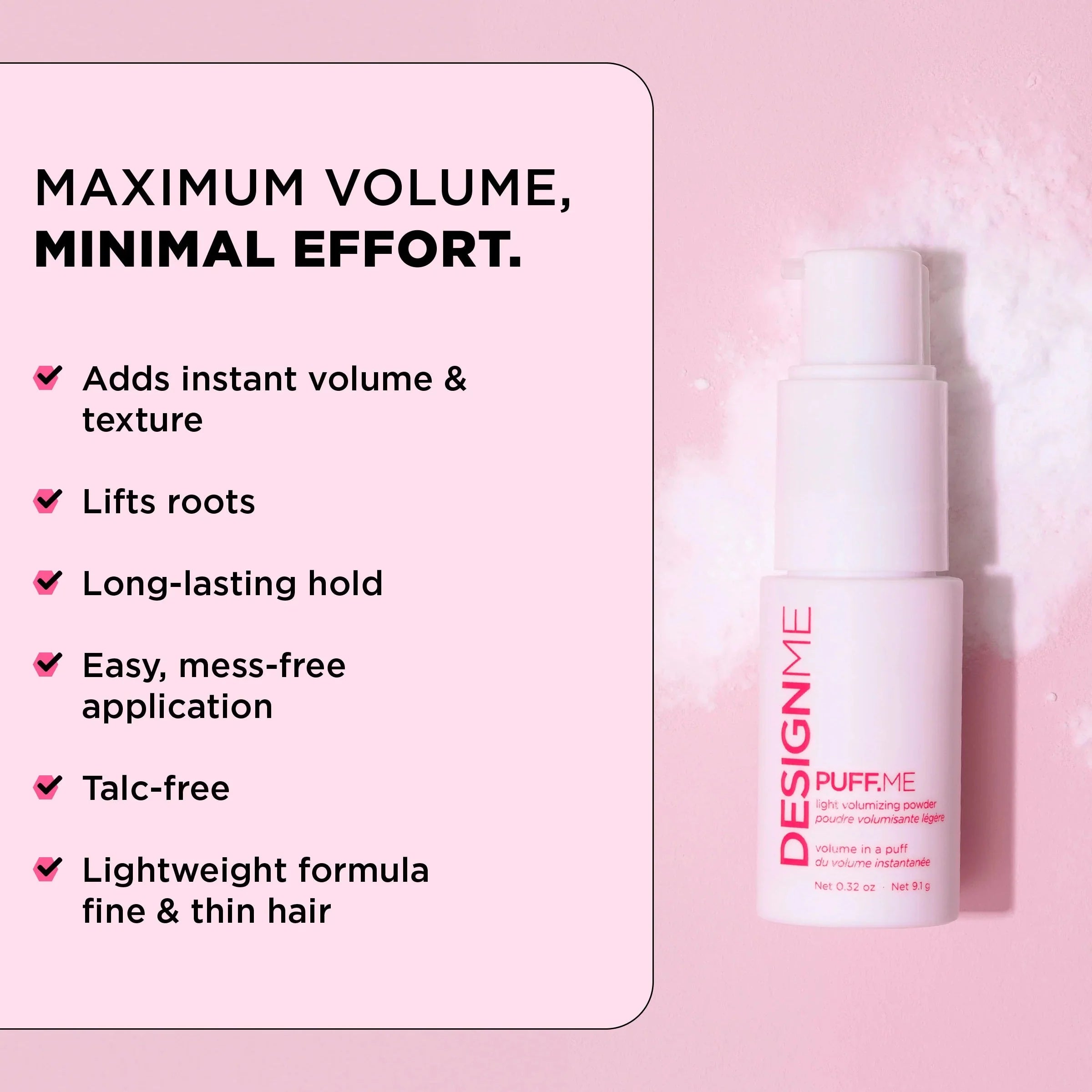 DESIGNME Puff.me Light Volumizing Powder