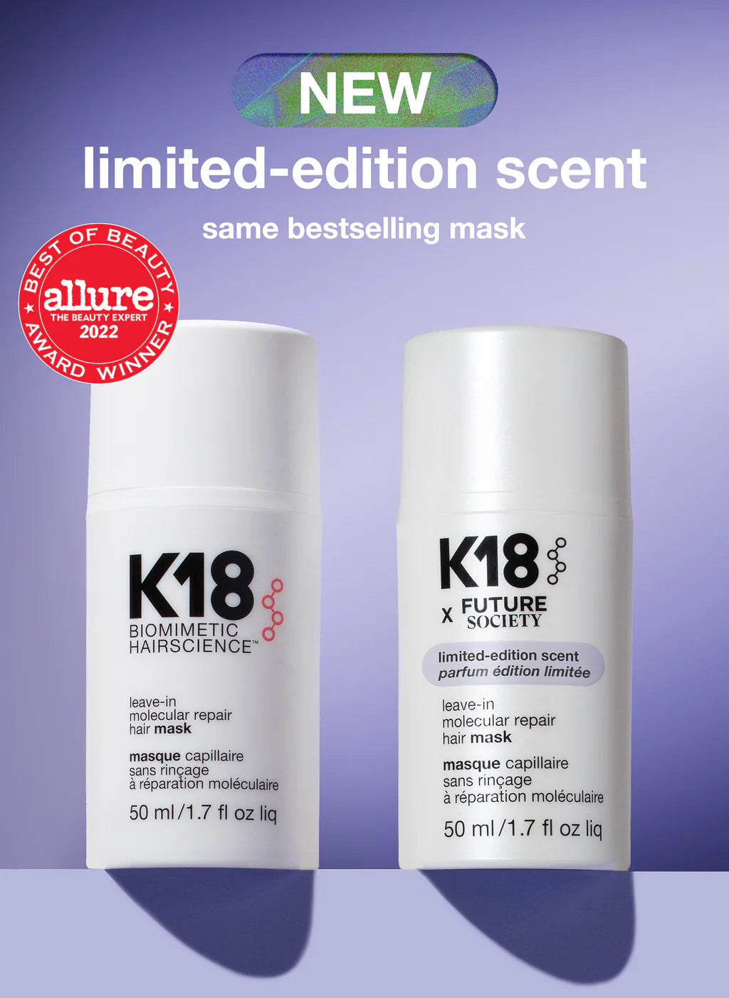 K18 Leave-In Molecular Repair Hair Mask Limited Edition Scent