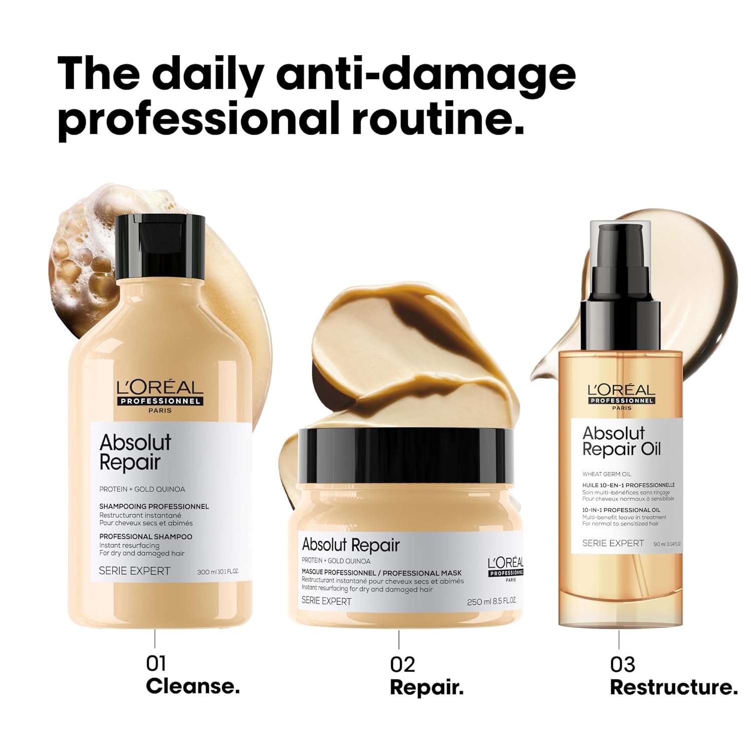 L'ORÉAL Absolut Repair Protein + Gold Quinoa Mask