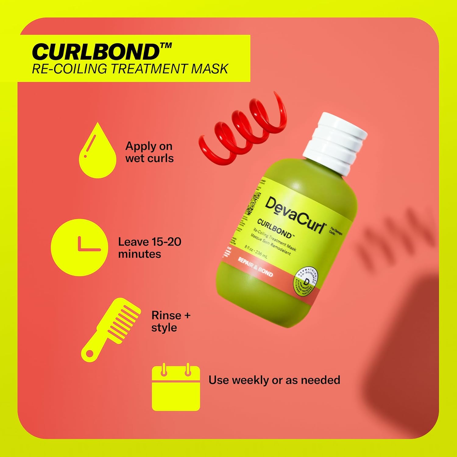 DEVACURL CurlBond Re:Coiling Treatment Mask