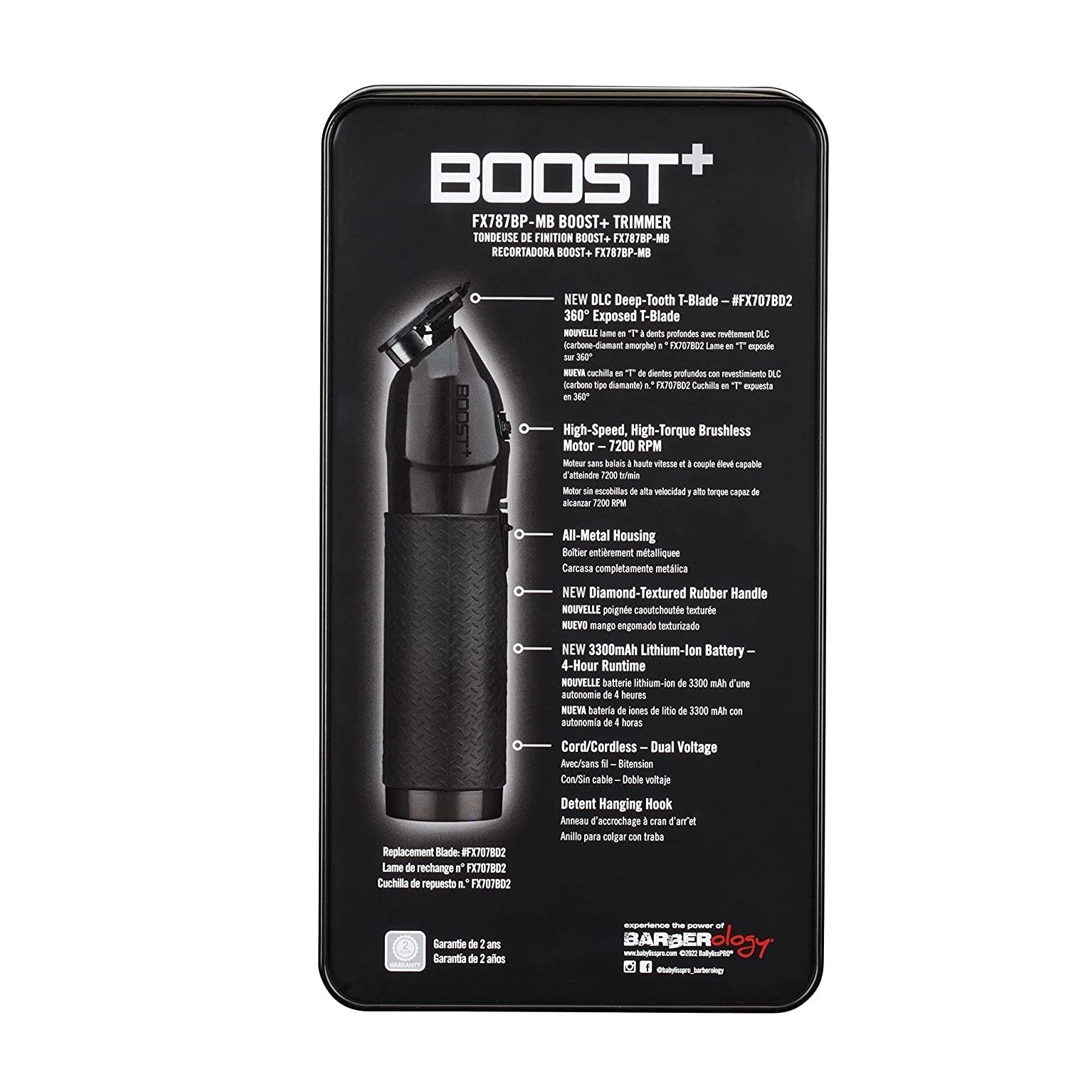 BaBylissPRO Boost+ Outlining Trimmer