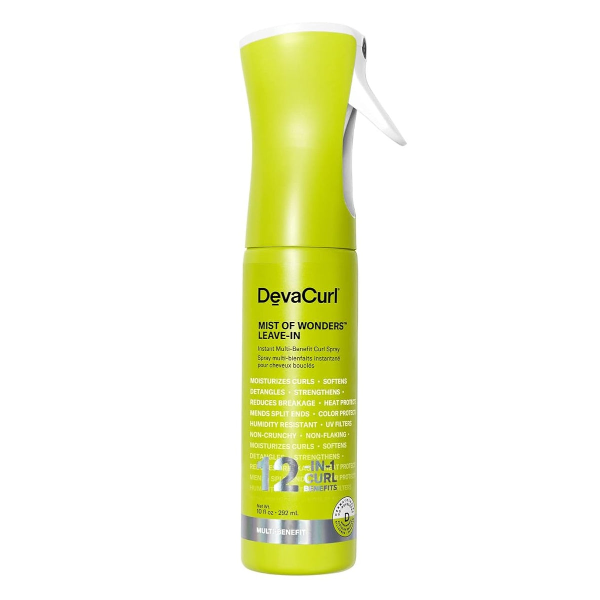 DEVACURL Mist Of Wonders Leave-In 12-In-1 Curl Benefits