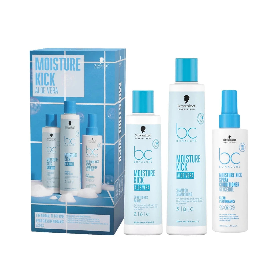 bc BONACURE Moisture Kick Kit