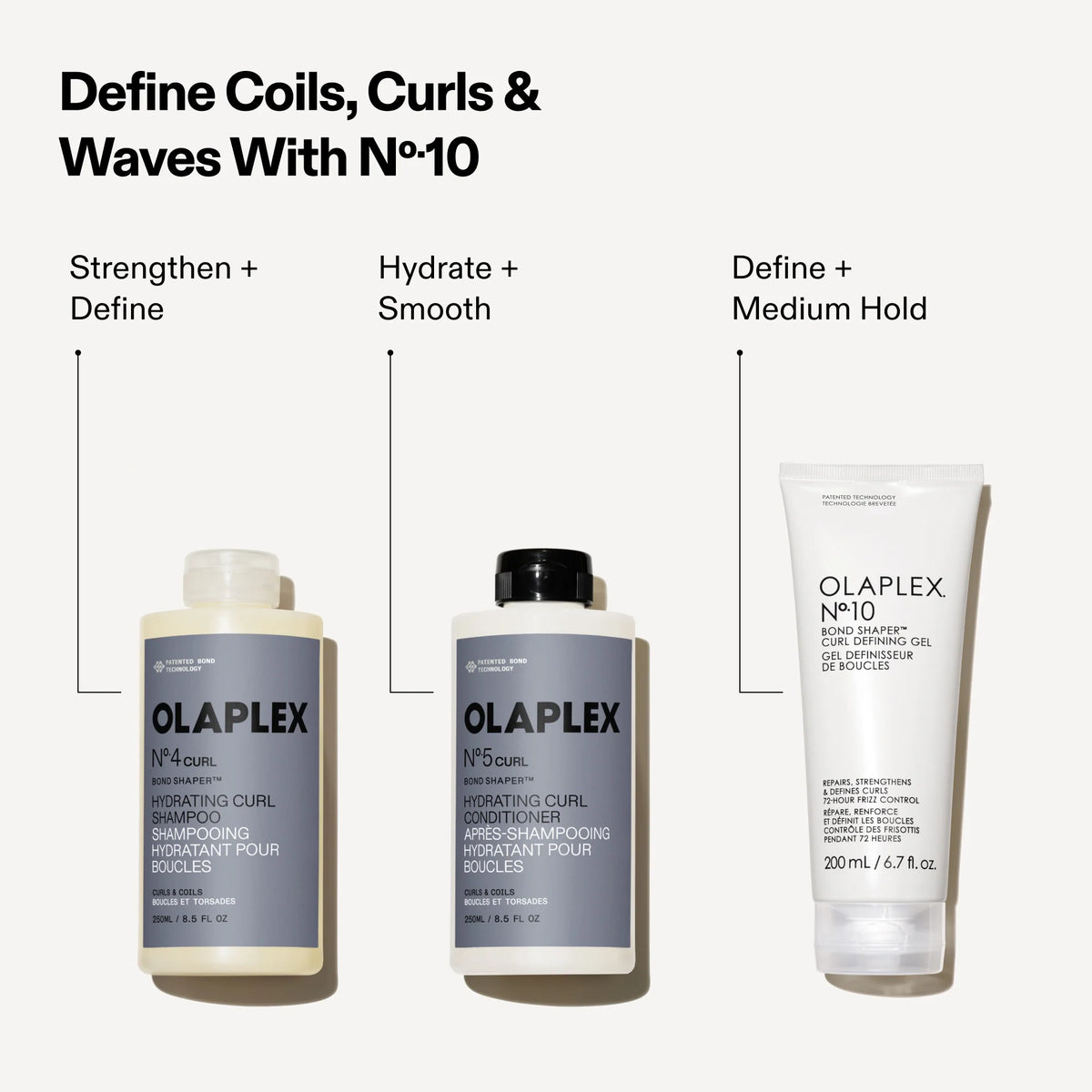 OLAPLEX Nº.10 Bond Shaper Curl Defining Gel