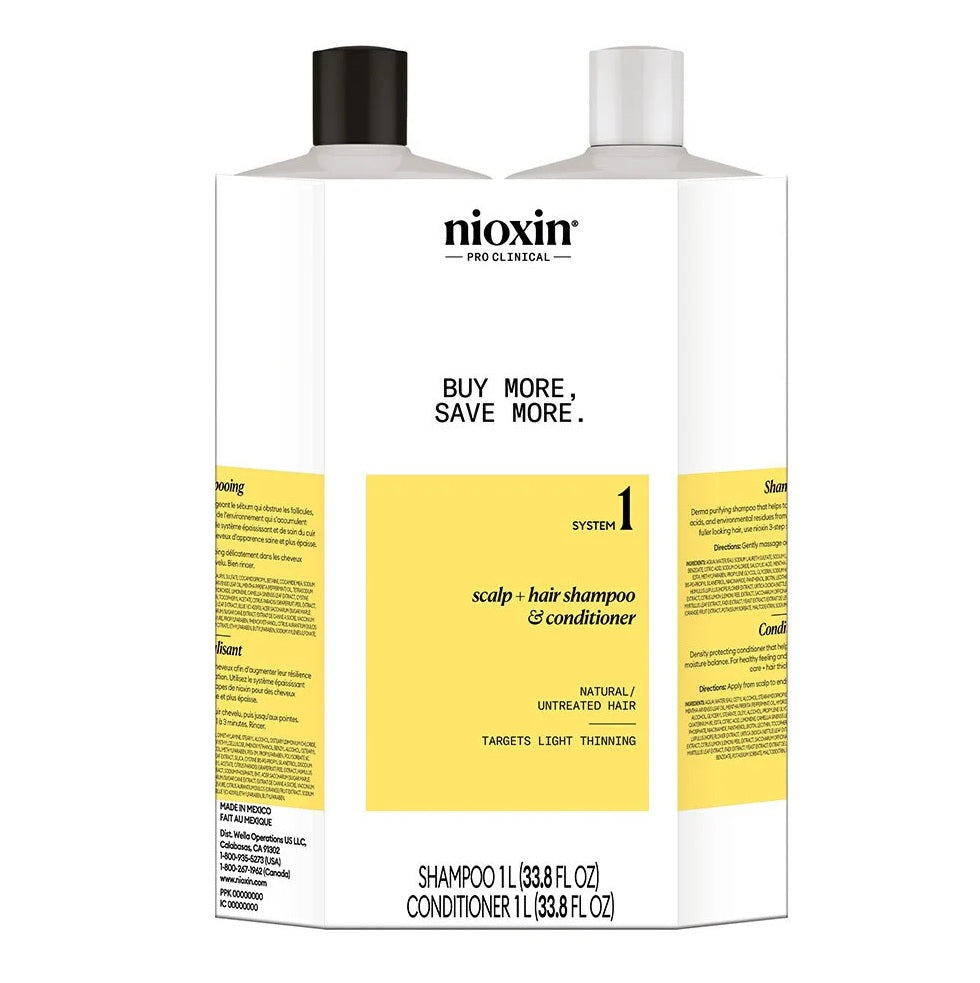 NIOXIN | Scalp + Hair Duo System 1