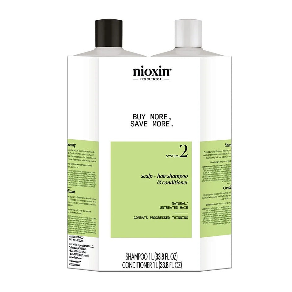 NIOXIN Scalp + Hair Duo System 2