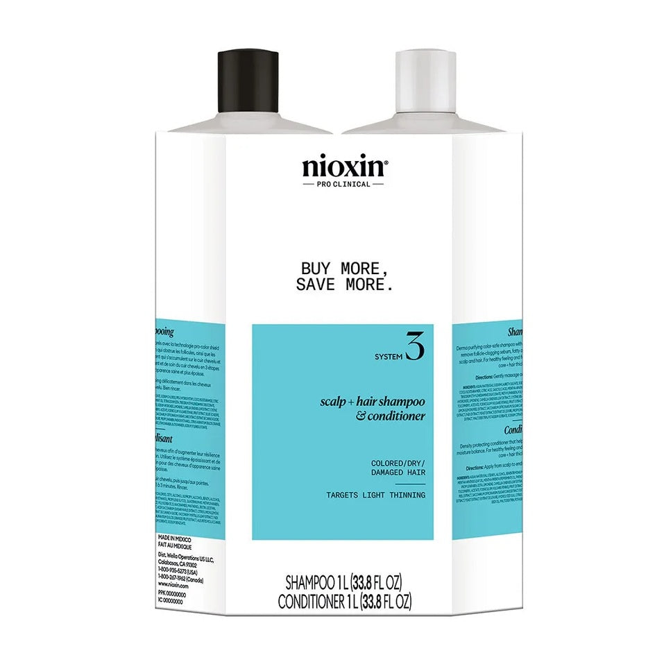 NIOXIN | Scalp + Hair Duo System 3