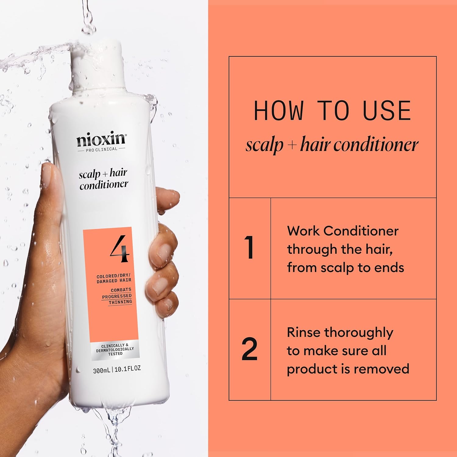 NIOXIN Scalp + Hair Conditioner Colored/Dry/Damaged 4