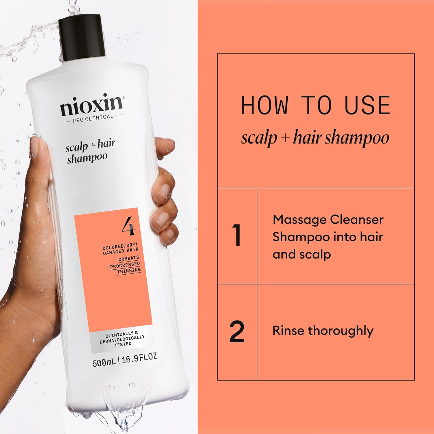 NIOXIN Scalp + Hair Shampoo Colored/Dry/Damaged 4