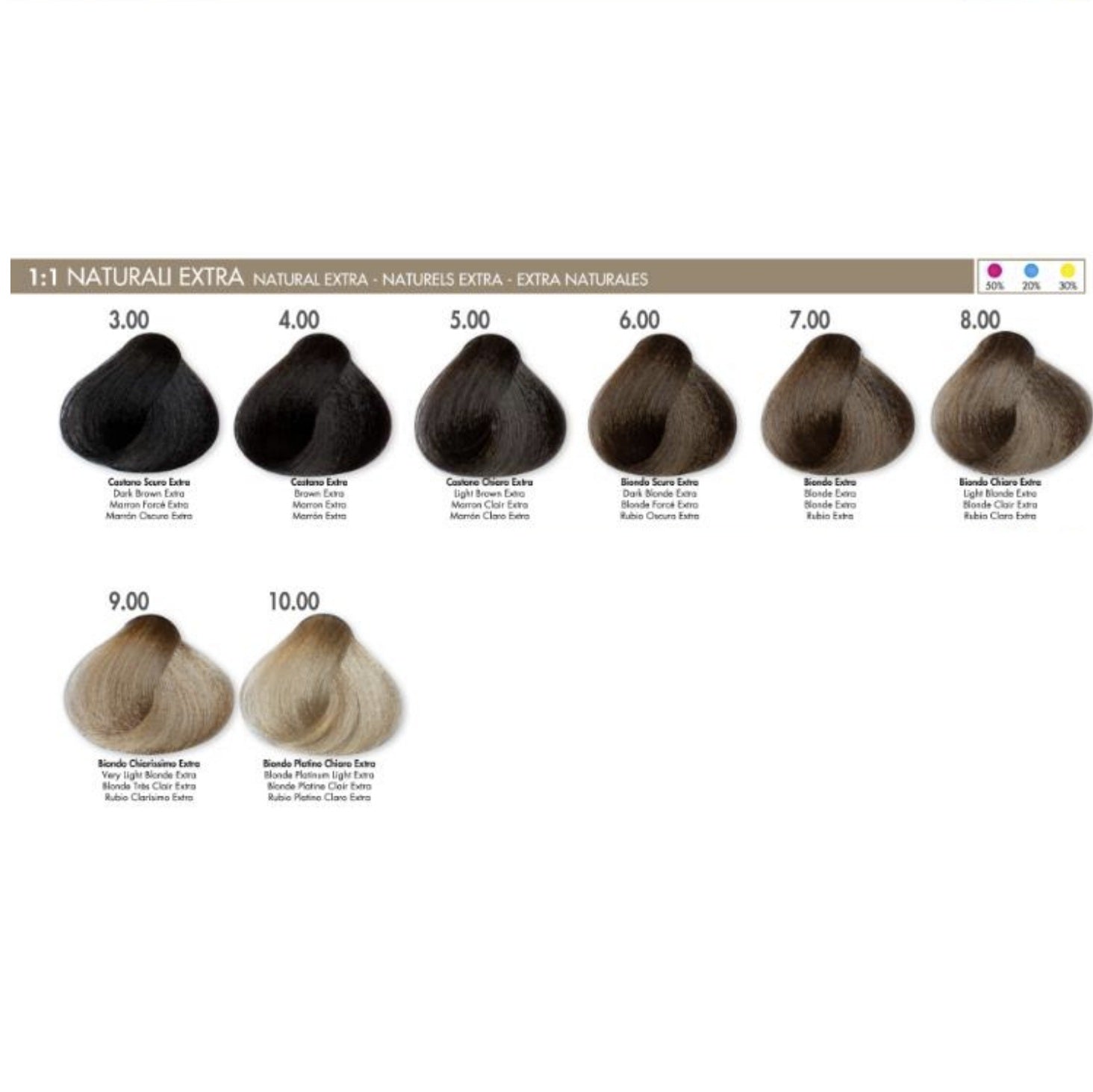 DIKSON COLOR Natural Extra 4.00 Brown Extra