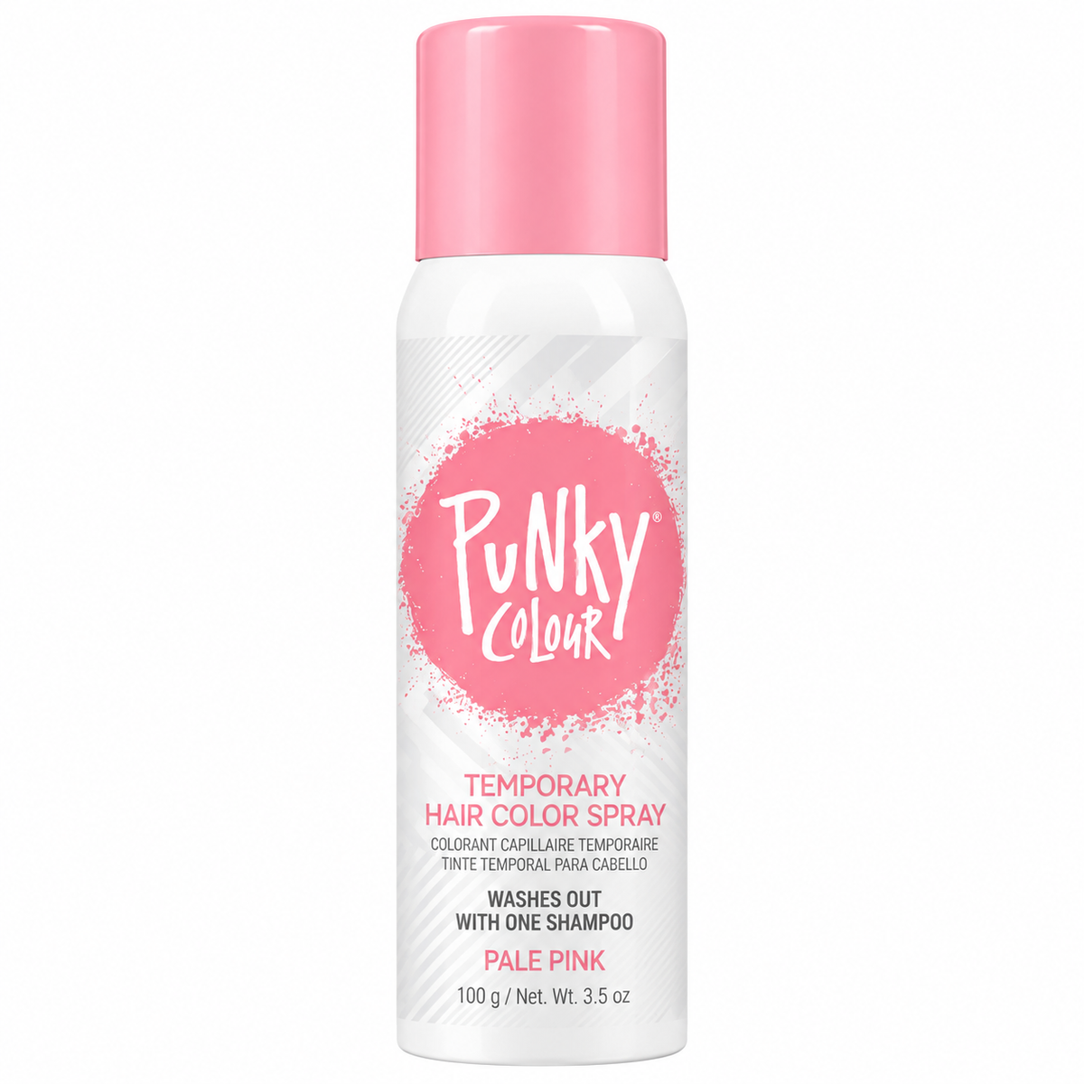 PUNKY COLOUR Temporary Hair Color Spray Pale Pink