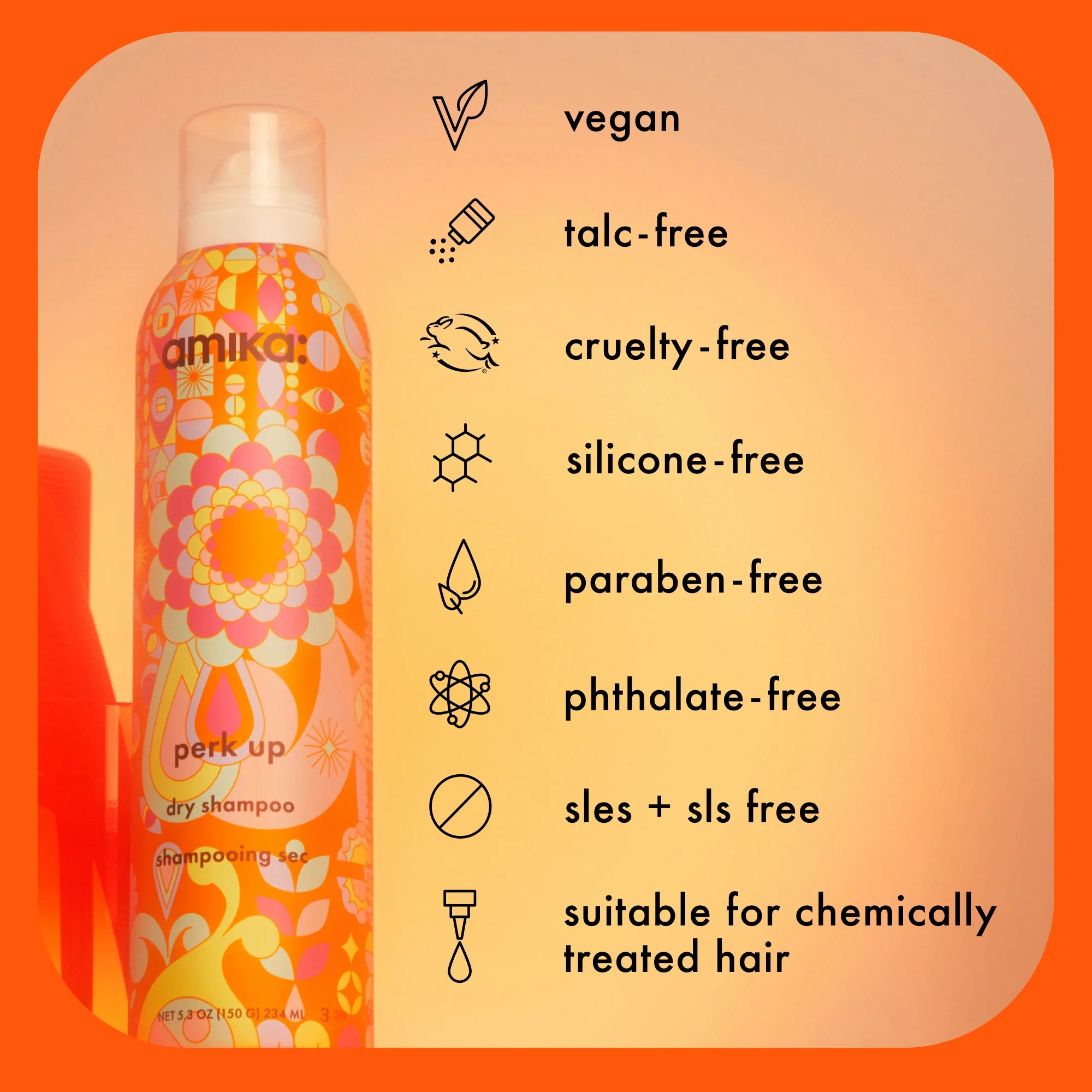 AMIKA Perk Up Dry Shampoo