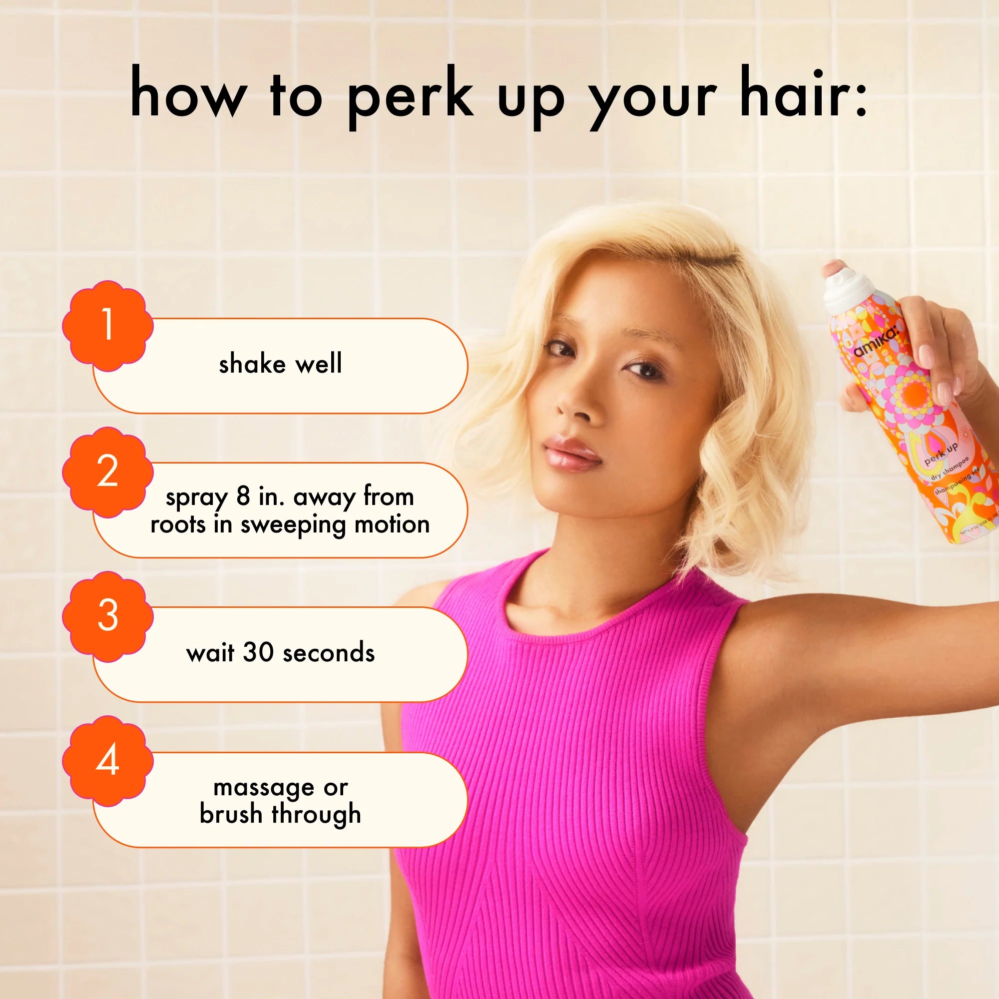 AMIKA Perk Up Dry Shampoo