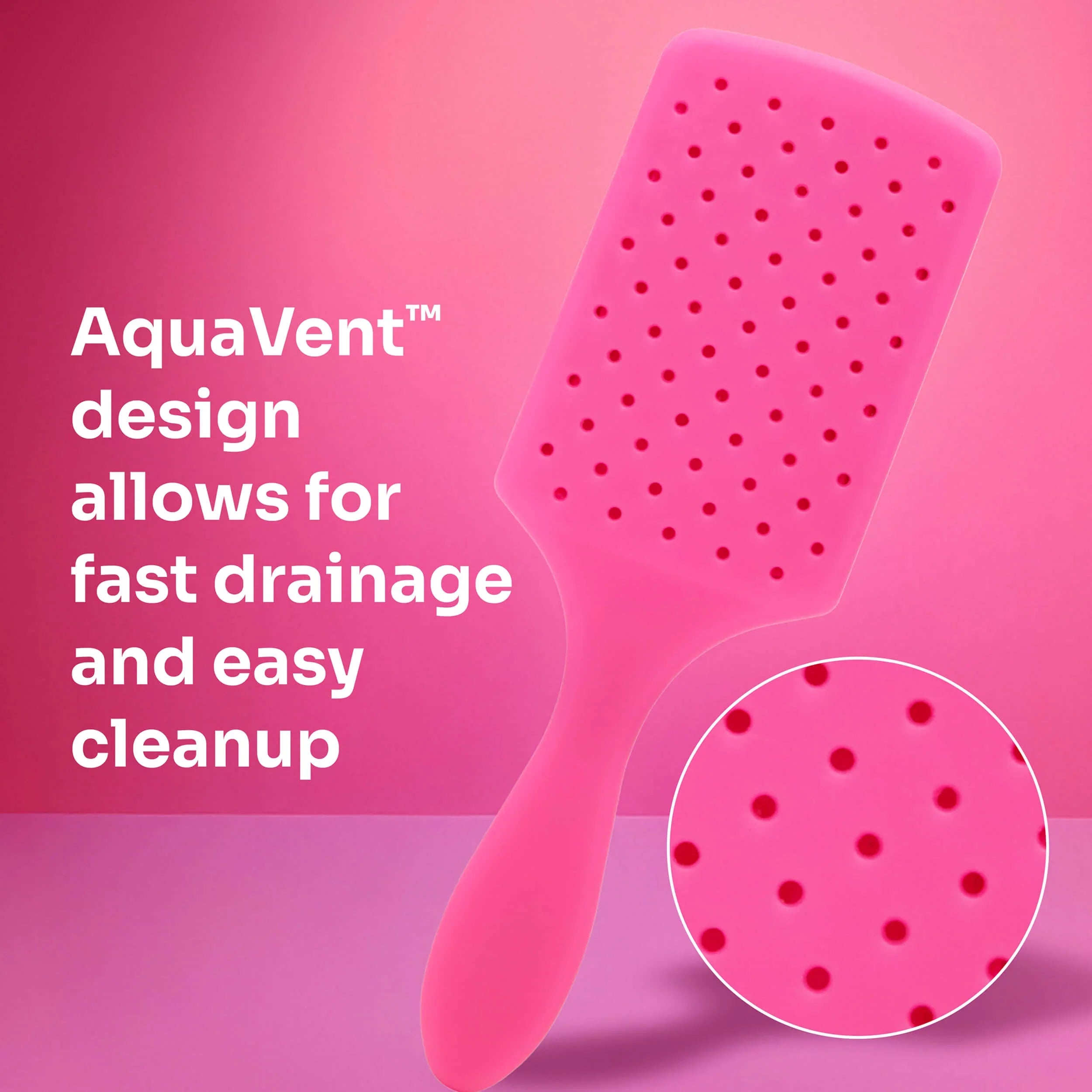 WET BRUSH PRO Paddle Detangler Brush Frost Pink