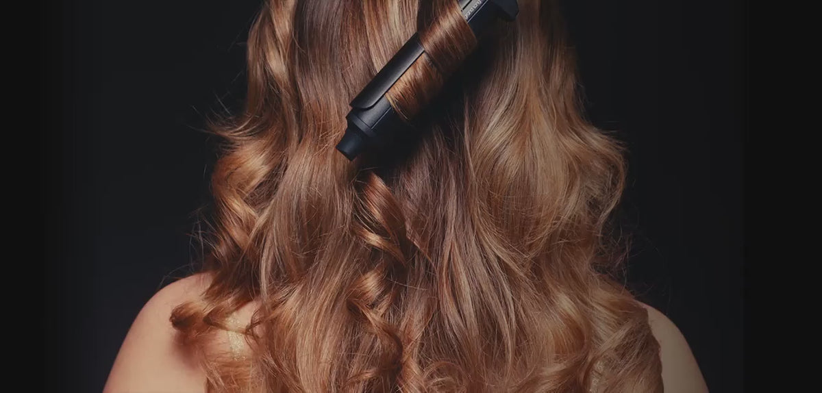 Load video: GHD Chronos Curve Grand 1¼” Curling Iron