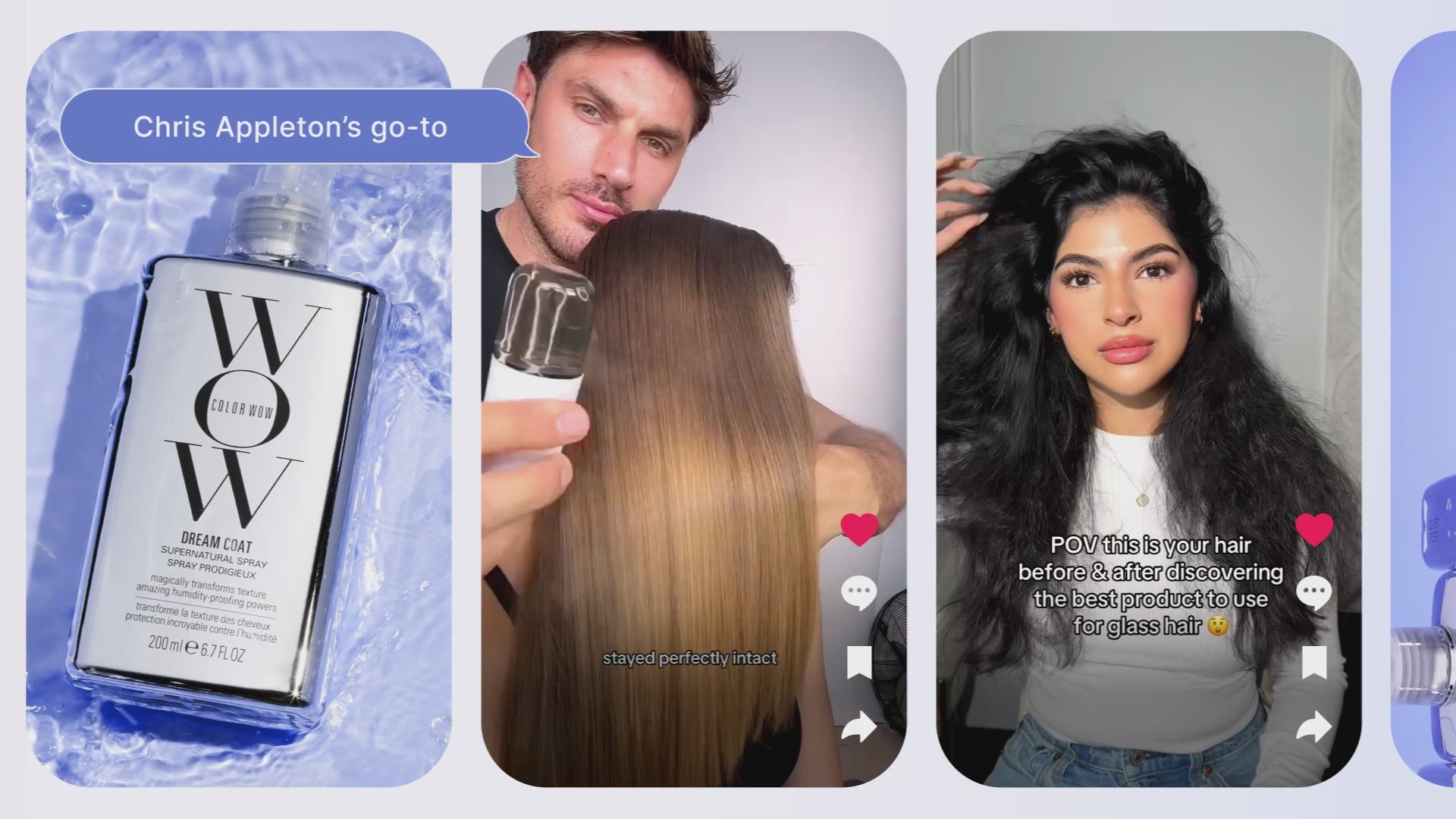Load video: COLOR WOW Dream Coat Supernatural Spray