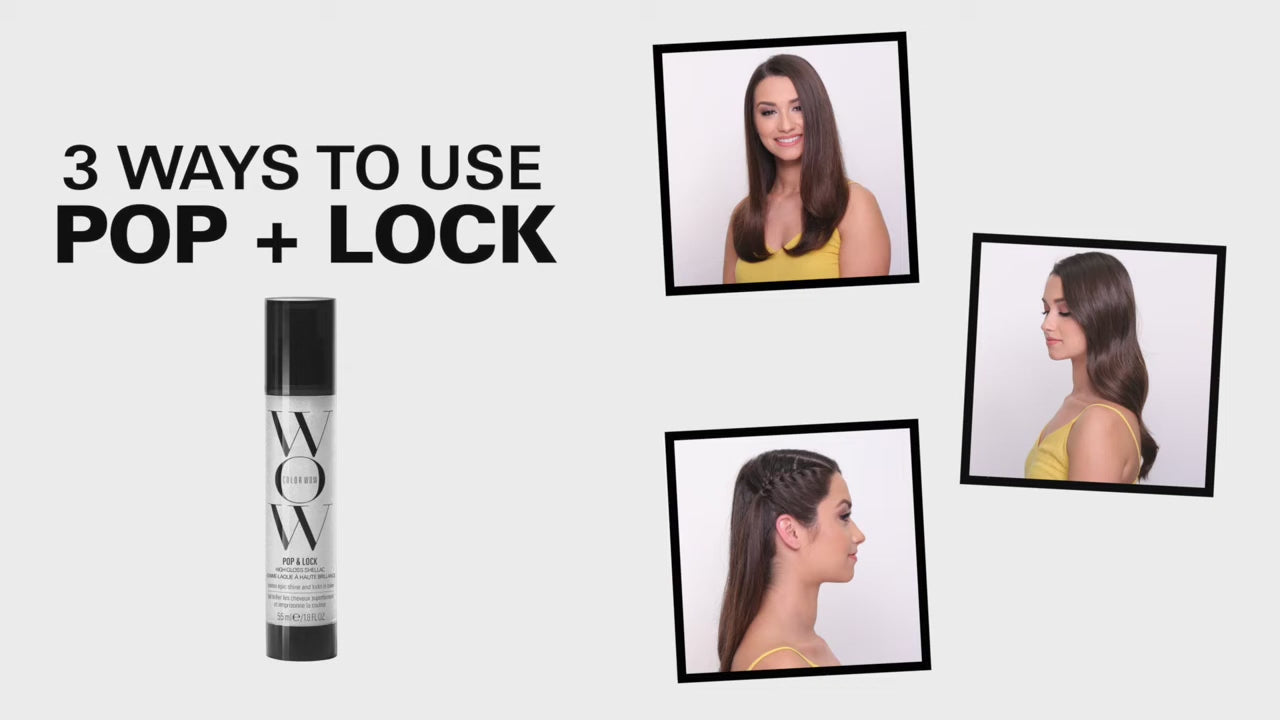 Load video: COLOR WOW Pop &amp; Lock High Gloss Finish