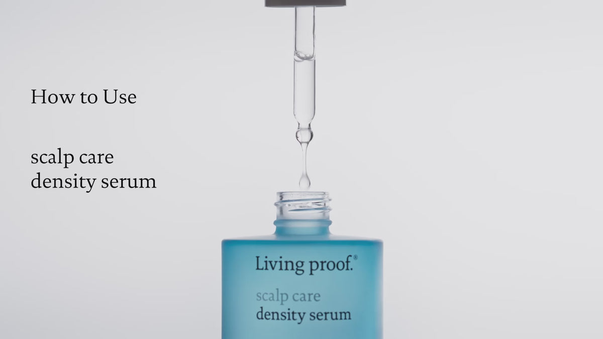 Load video: LIVING PROOF Scalp Care Density Serum