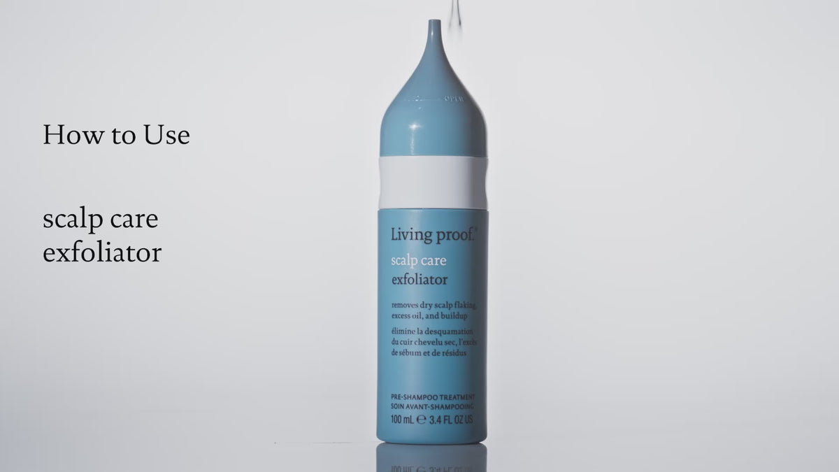 Load video: LIVING PROOF Scalp Care Exfoliator
