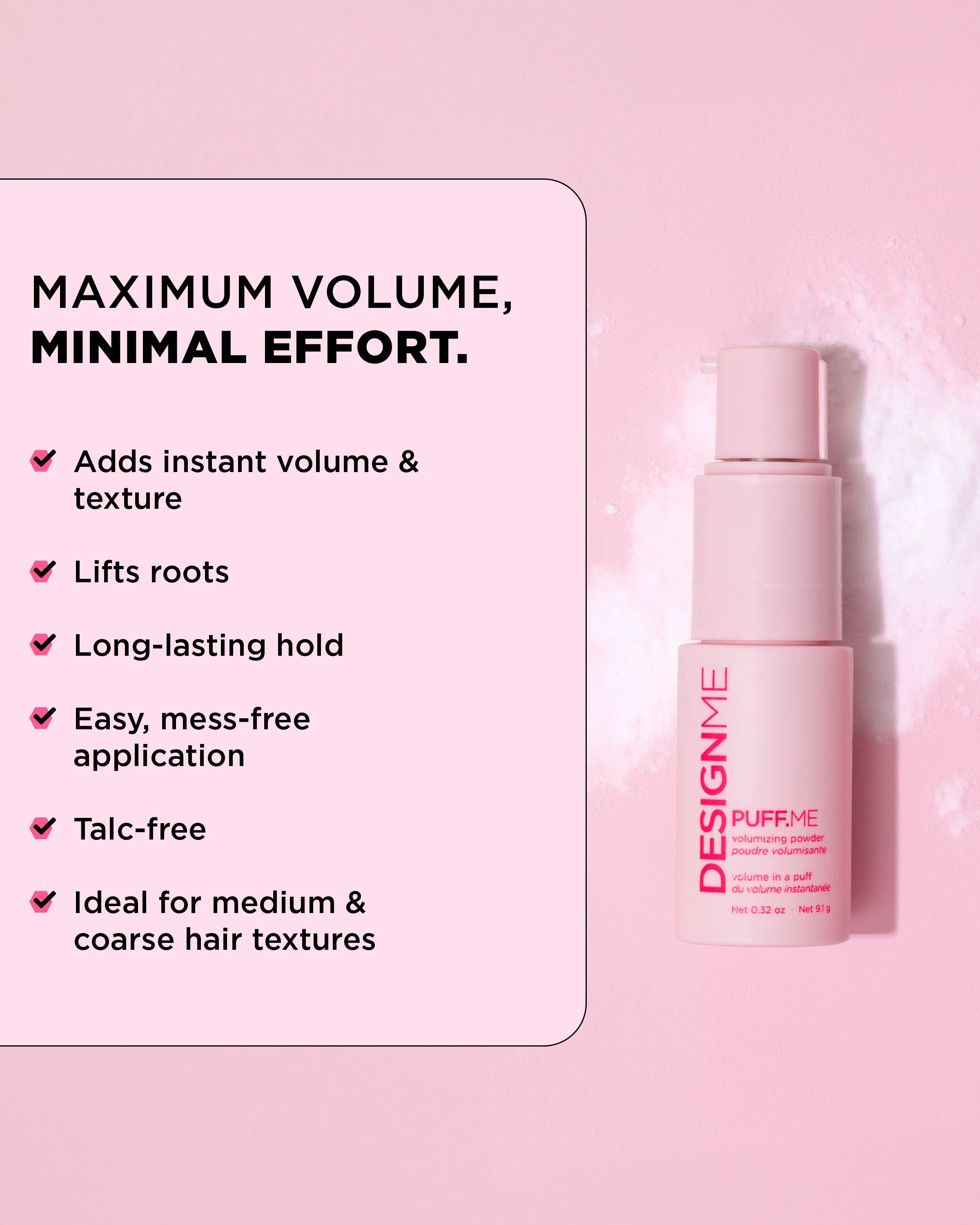 DESIGN.ME Puff.me Volumizing Powder