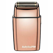 BaBylissPRO Cord/Cordless Metal Double-Foil Shaver Rose Gold