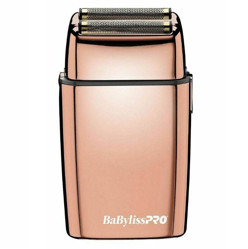 BaBylissPRO Cord/Cordless Metal Double-Foil Shaver Rose Gold