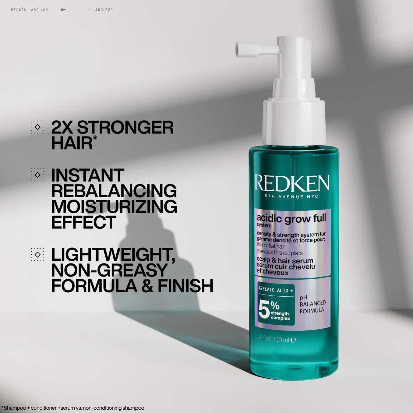 REDKEN Acidic Grow Full System Scalp & Hair Serum