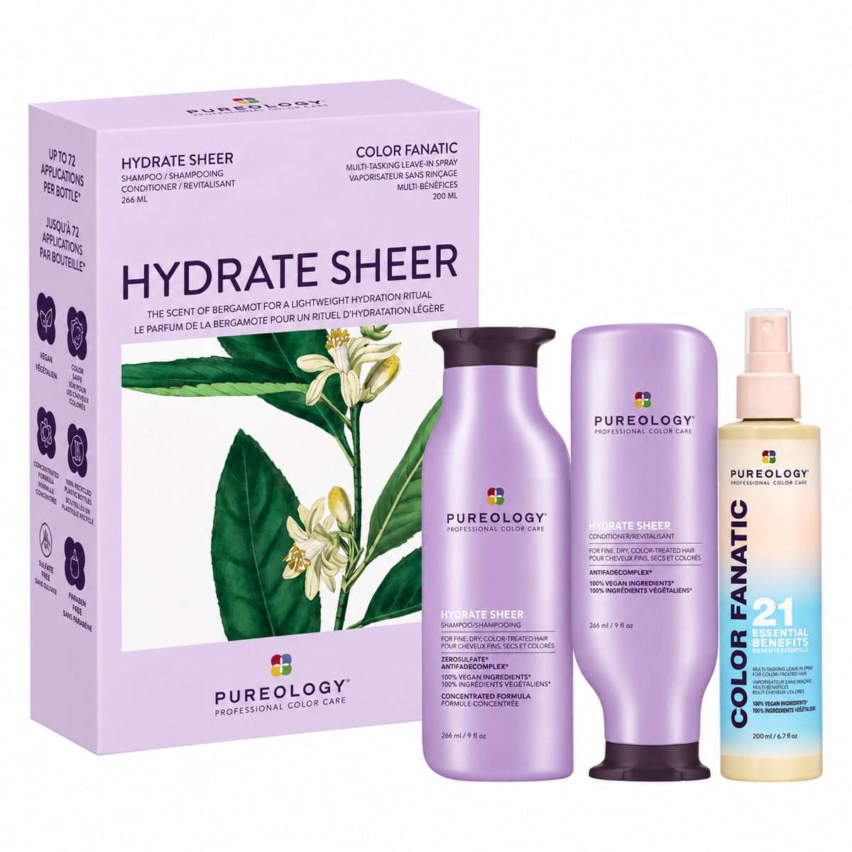 PUREOLOGY Hydrate Sheer Holiday Gift Set