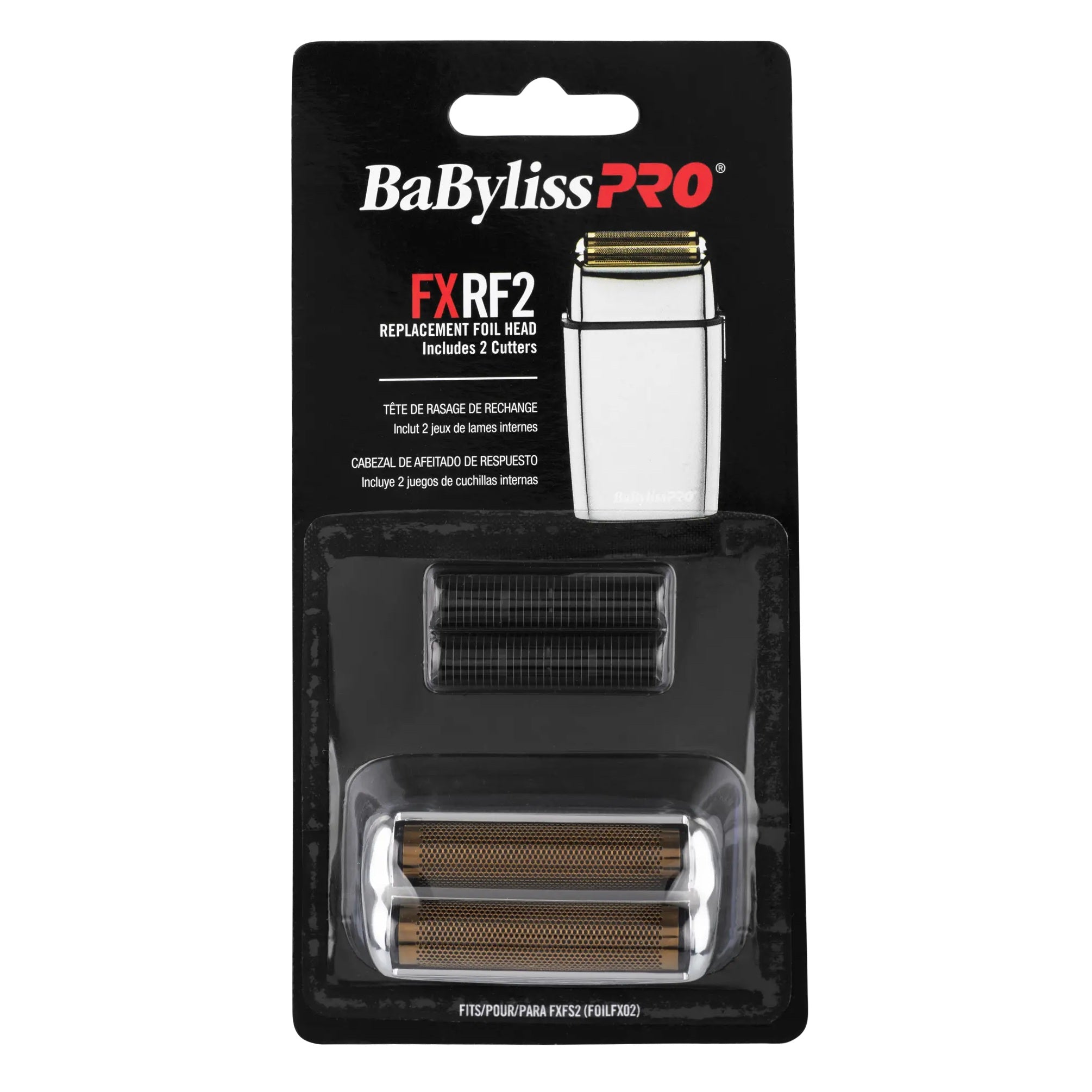 BaBylissPRO FXRF2 Replacement Foil Shaver Head Silver