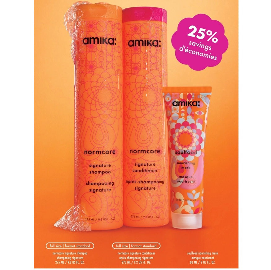 AMIKA Soft Strand Stars Nourishing Wash + Care Set