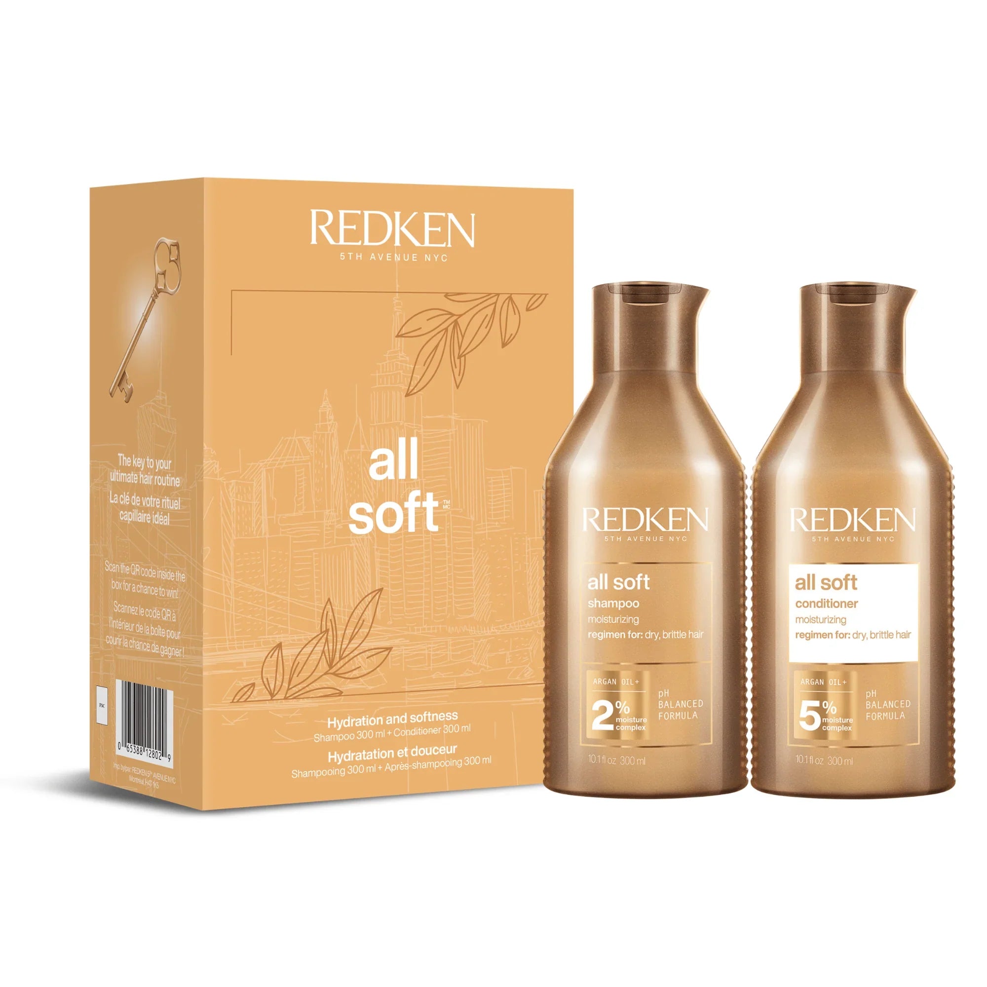 REDKEN All Soft Moisturizing Spring Duo
