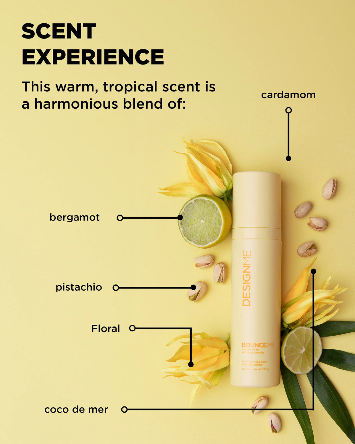 DESIGNME Bounce.me Curl Spray Gel