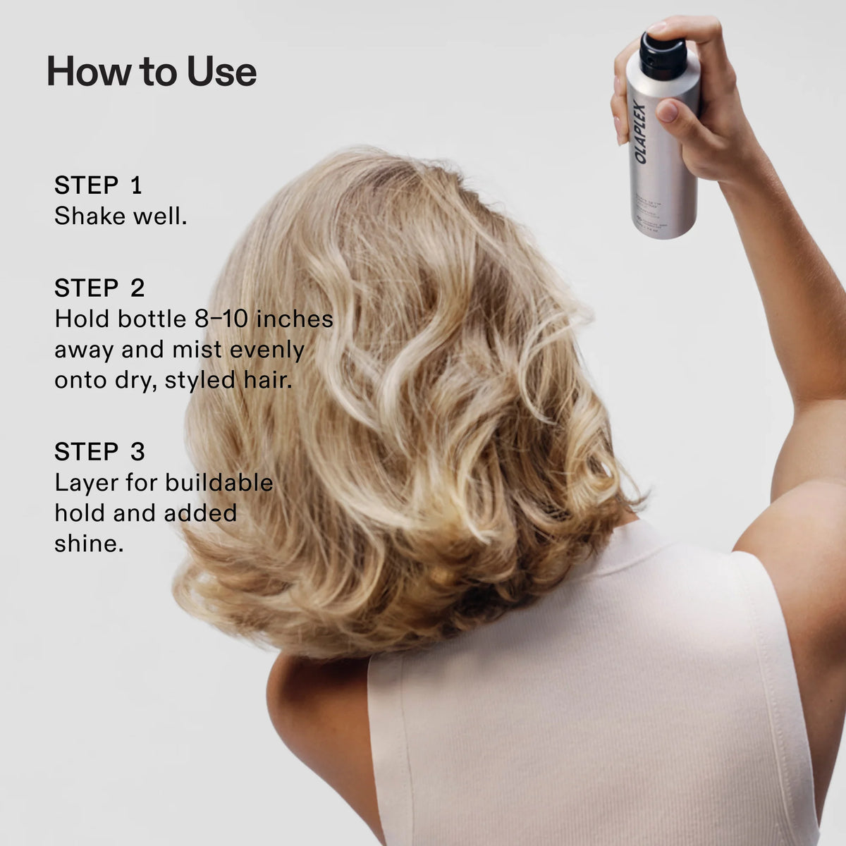 OLAPLEX Shape Set Hairspray Medium Hold