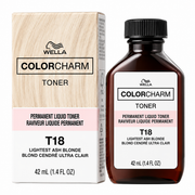 WELLA ColorCharm Permanent Liquid Toner T18 Lightest Ash Blonde