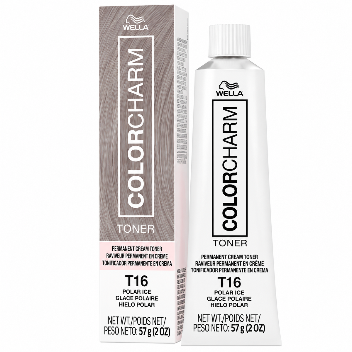 WELLA ColorCharm Permanent Cream Toner T16 Polar Ice