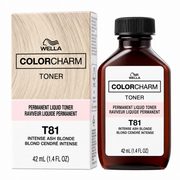 WELLA ColorCharm Permanent Liquid Toner T81 Intense Ash Blonde