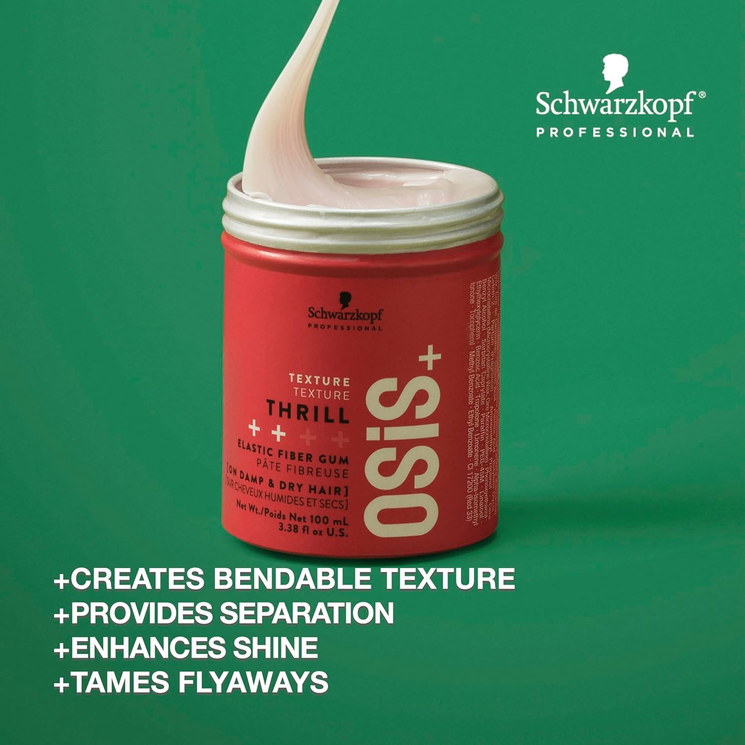 OSIS+ Thrill Elastic Fiber Gum