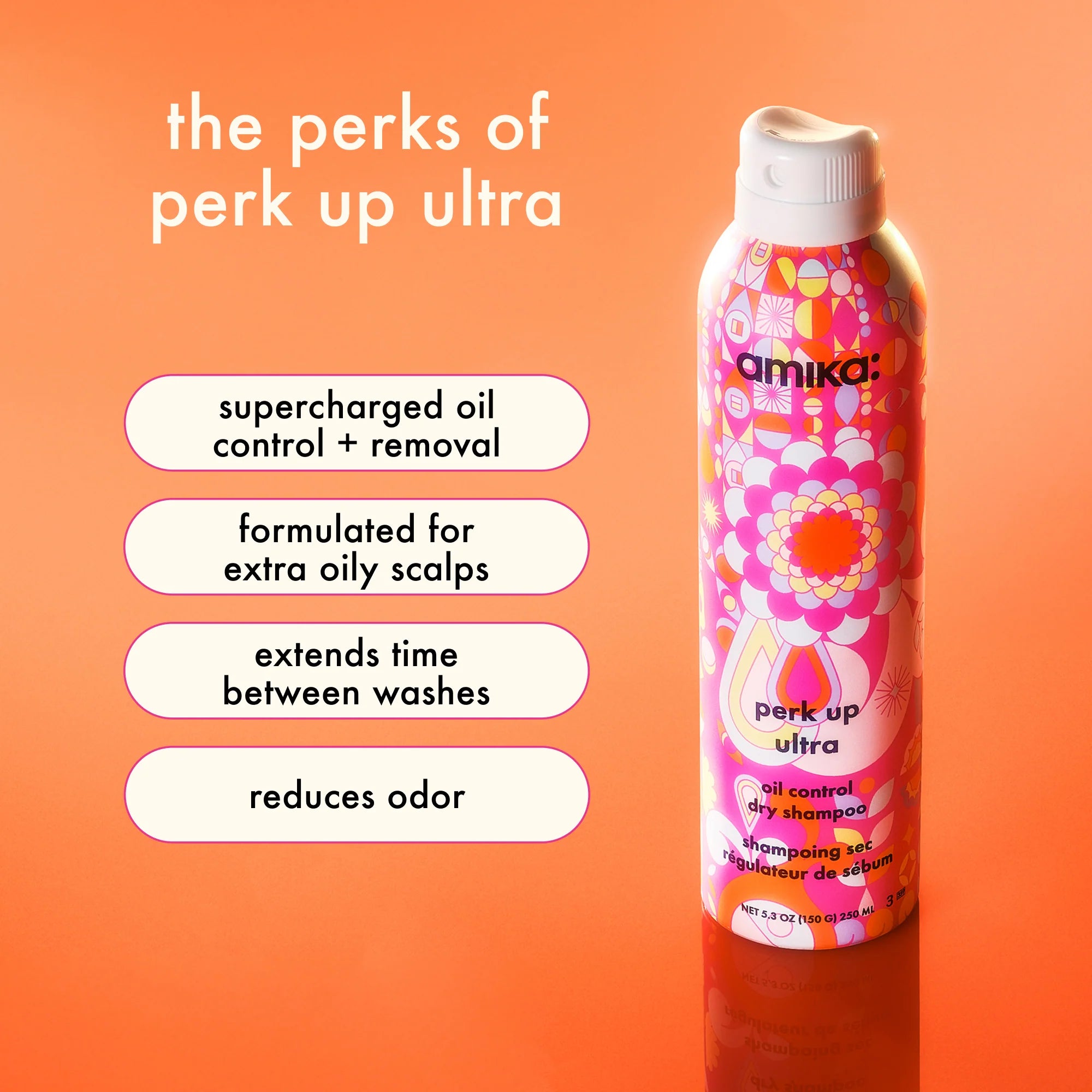 AMIKA Perk Up Ultra Oil Control Dry Shampoo