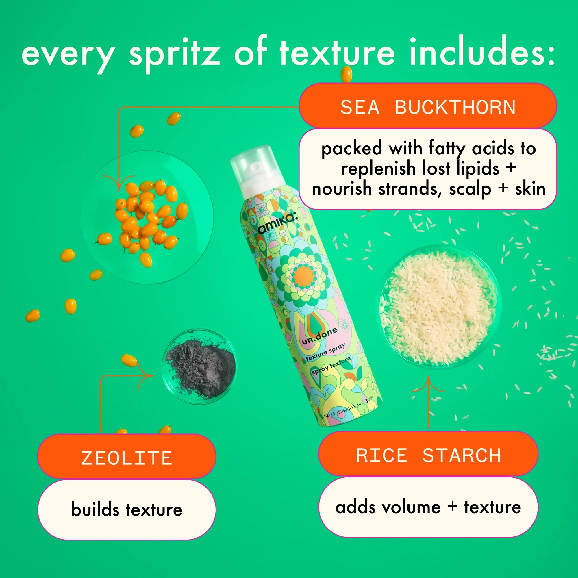 AMIKA Un.Done Texture Hair Spray