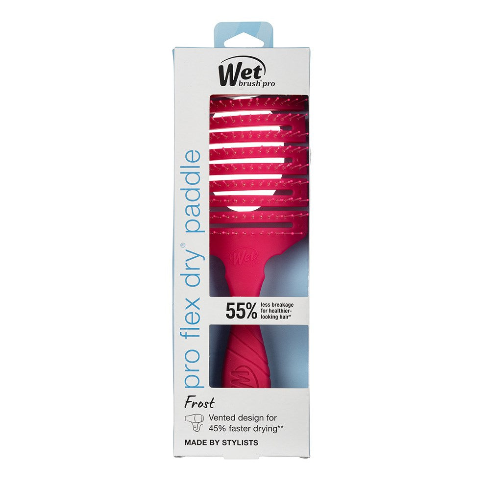 WET BRUSH PRO Flex Dry Paddle Vented Brush Frost Pink
