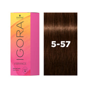 IGORA VIBRANCE Demi-Permanent Hair Color 5-57 Light Brown Gold Copper