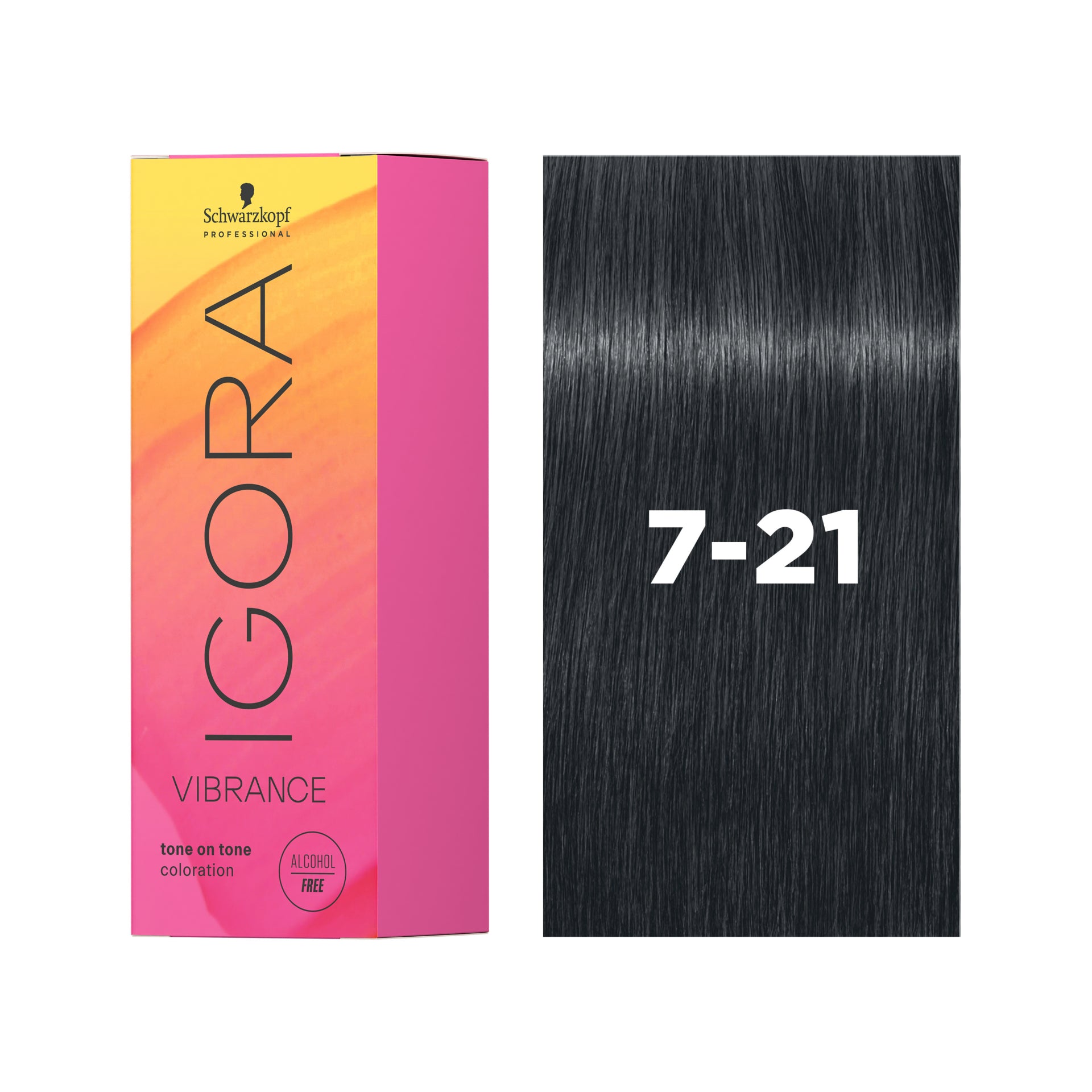 IGORA VIBRANCE Demi-Permanent Hair Color 7-21 Medium Blonde Ash Cendré