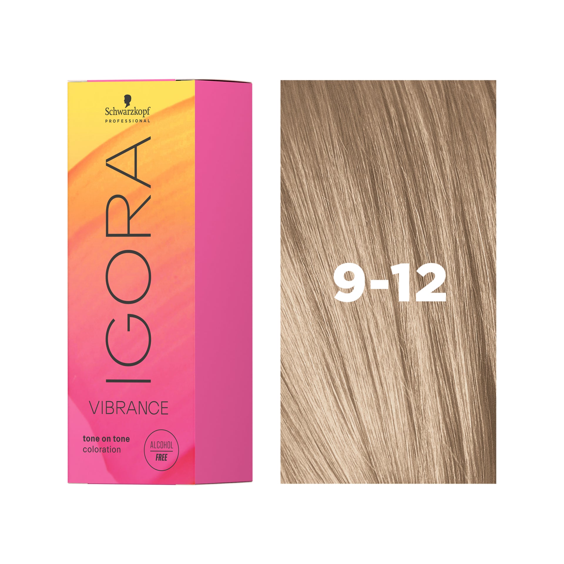 IGORA VIBRANCE Demi-Permanent Hair Color 9-12 Extra Light Blonde Cendré Ash