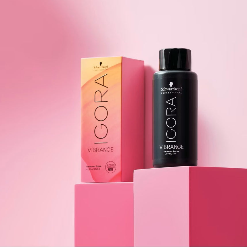 IGORA VIBRANCE Demi-Permanent Hair Color 1-0 Black Natural