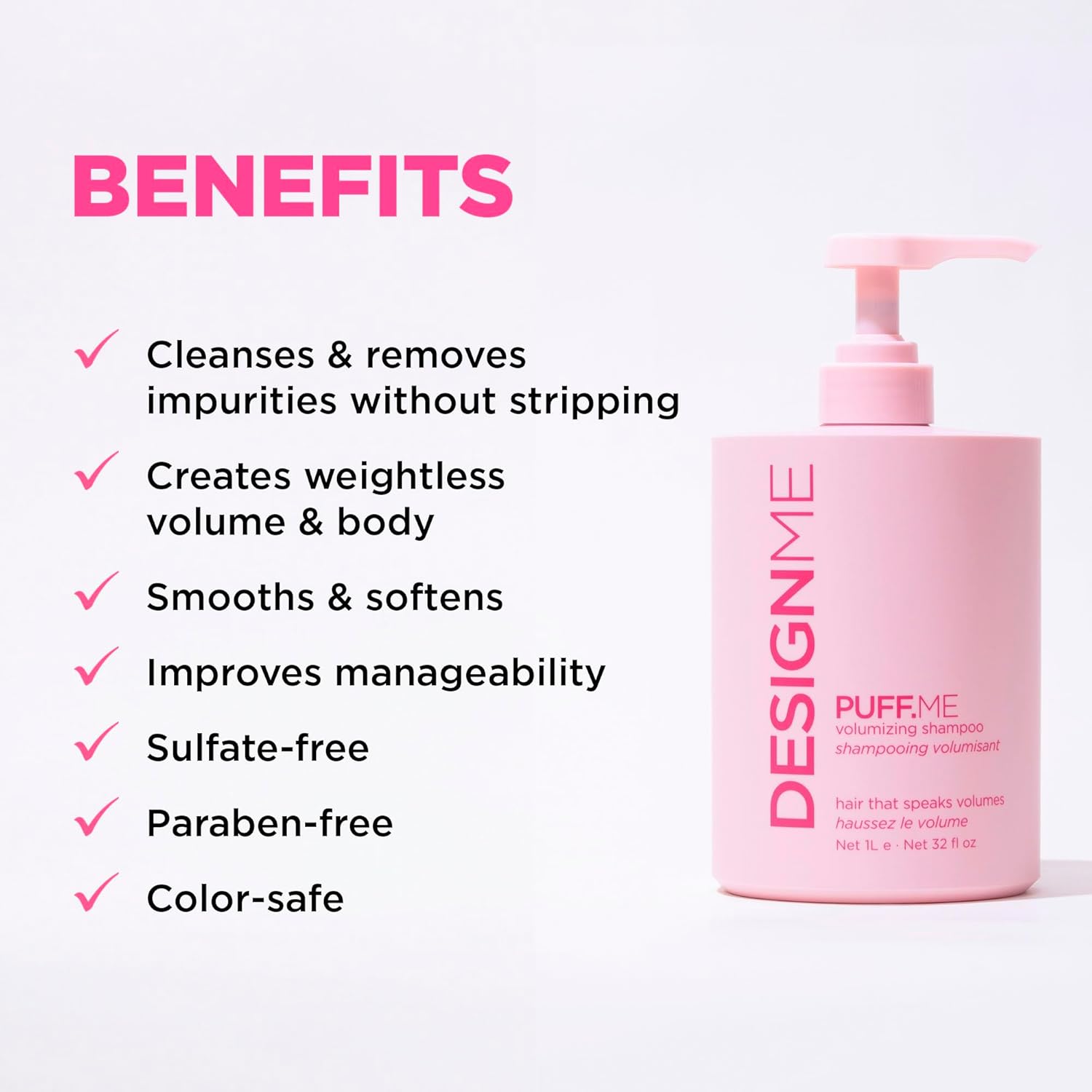 DESIGN.ME Puff.me Volumizing Shampoo