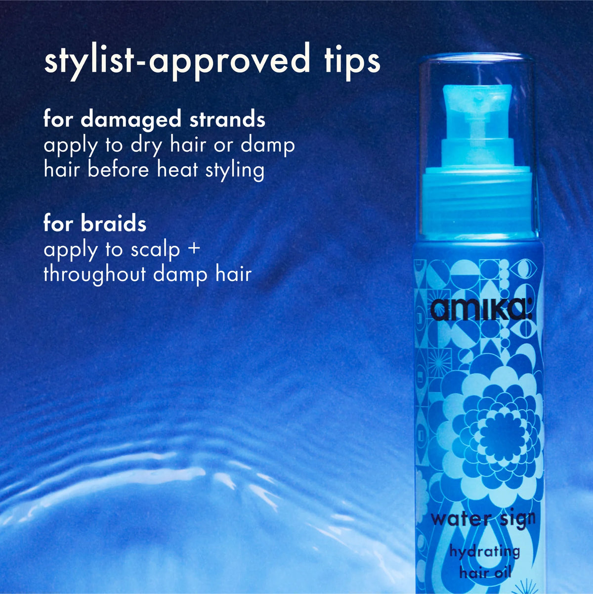 AMIKA Water Sign Hydrating Hair Oil