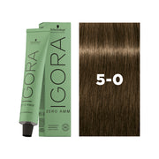 IGORA ZERO AMM Ammonia-Free Permanent Color 5-0 Light Brown Natural