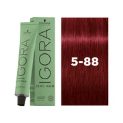 IGORA ZERO AMM Ammonia-Free Permanent Color 5-88 Light Brown Red Extra